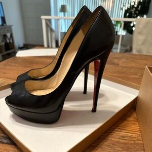 Christian Louboutin heels - lady peep